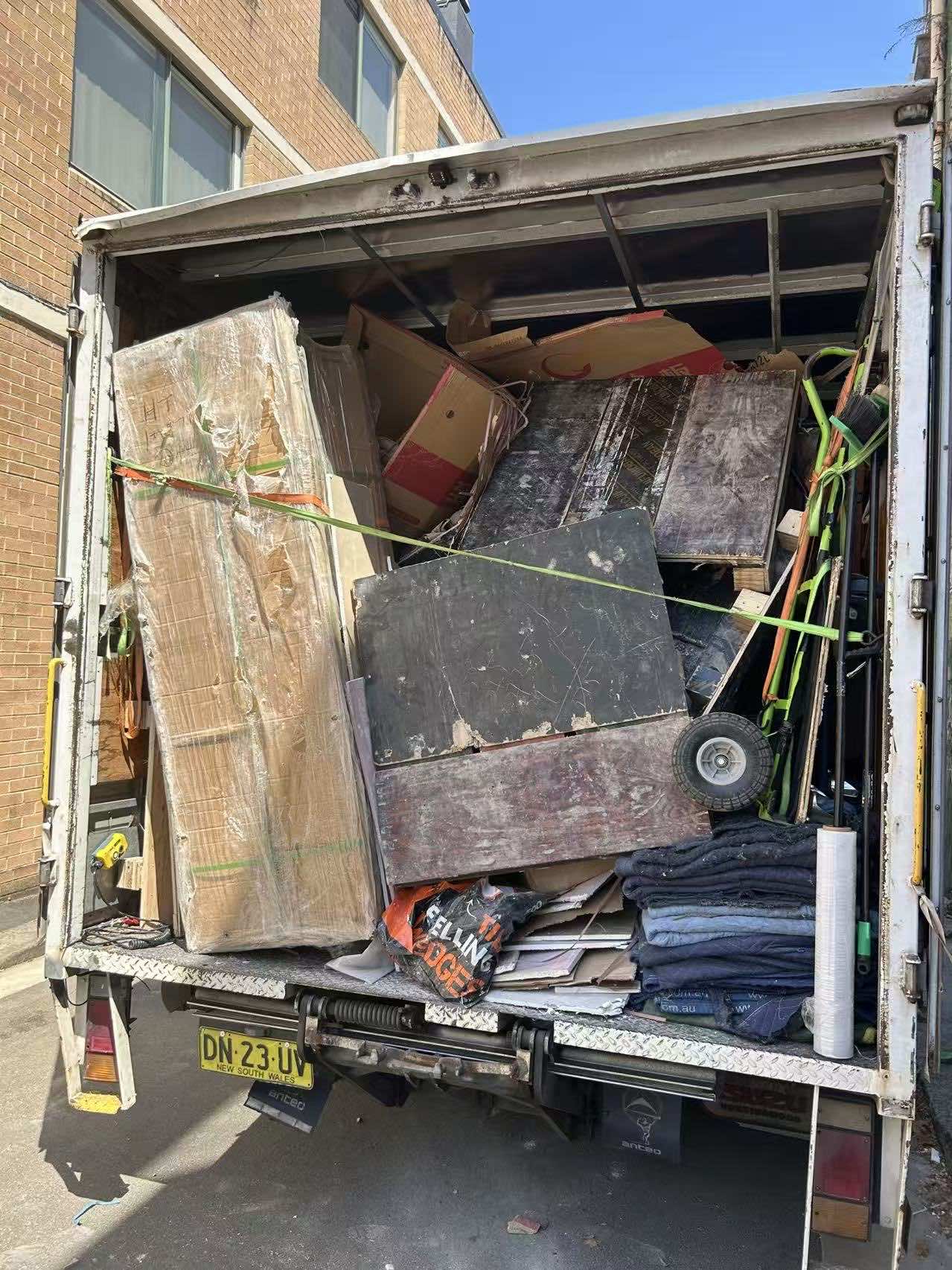 We clear all waste from your move plus anything else you need disposed of.