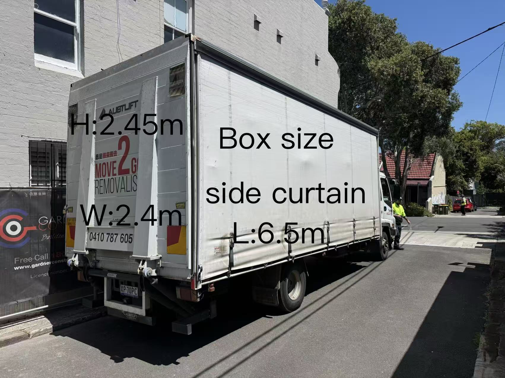 12t removal truck by Move2Go Removalist
